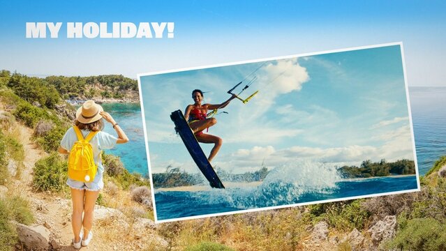 Modern Travel Holiday Slideshow Template