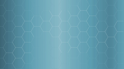 blue honeycomb on a light texture. many blue hexagons on a light background	