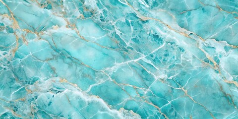 Obraz premium Luxurious cyan marble background with intricate shading and soft gradients, creating a sophisticated and calming visual effect