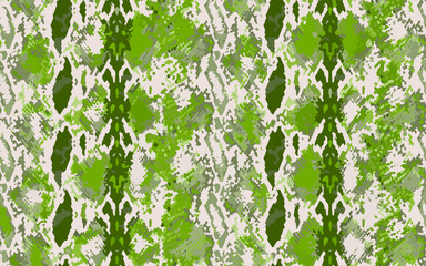 Full Seamless Snake Animal Skin Pattern Vector. Snake leather design for textile fabric print. Snake leather pattern for bag, shoes, tight, dress and fabric printing.