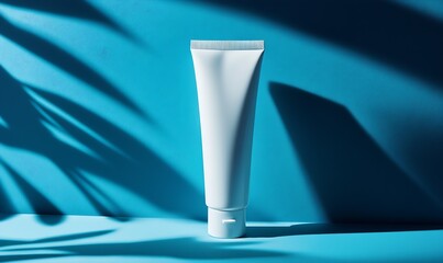 A facial cleanser is centered in the picture : Generative AI