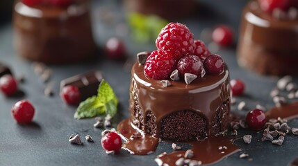 Sumptuous Chocolate Desserts: Rich Decadent Flavors and Irresistible Sweet Creations
