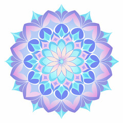 Colorful & Gradient Mandala design
