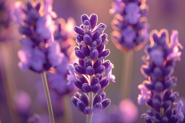 blooming lavender flower : Generative AI