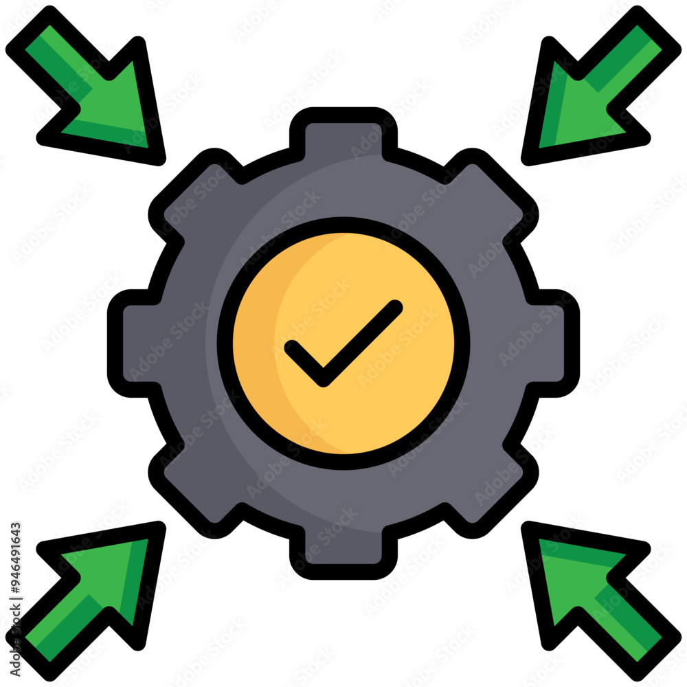 Sticker impact icon