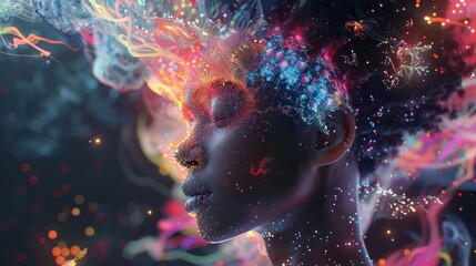 Brain computer interface  future of creative expression through dynamic visual and auditory art