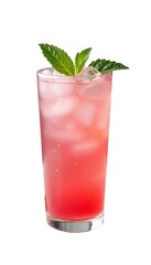 cocktail isolated on white background