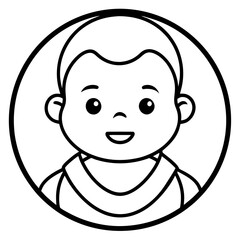 Vector Art Baby Logo Design