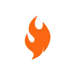 Fire flame logo icon