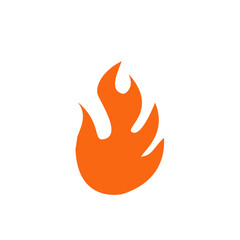 Fire flame logo icon
