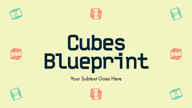 Cubes Blueprint Titles