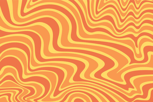 Arri&egrave;re-plan effet vague liquide cool et groowy. Papier-peint r&eacute;tro et tendance