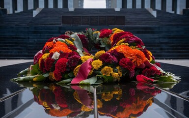 Memorial Wreath Laid at Tomb of the Unknown Soldier to Honor Fallen Heroes