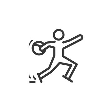 recommend clip art: Line art illustration of a person ice skating