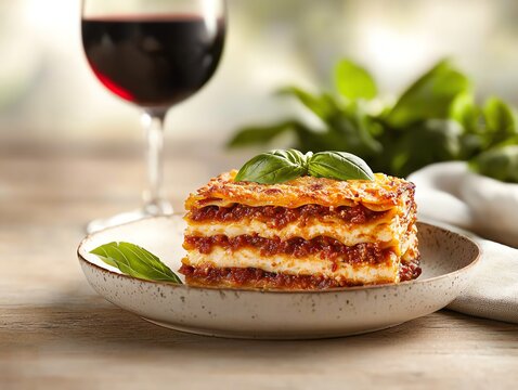 A vibrant display of Timballo alla Teramana