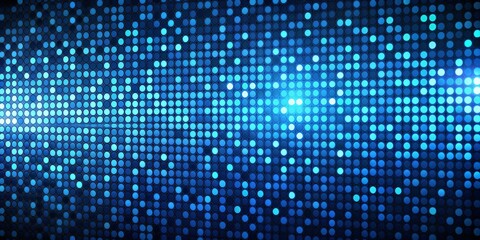 Blue Glowing Circle Grid Pattern, Abstract, Background, Texture , ,