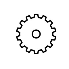 Gear icon set