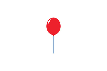 balloon isolated on white
