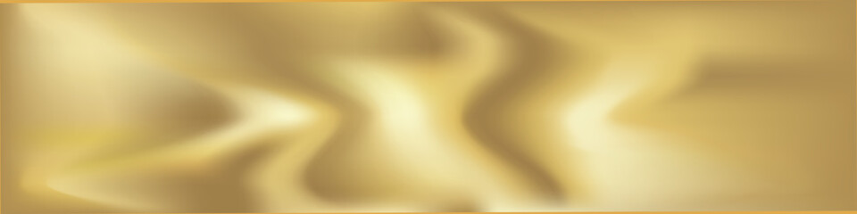 Close-up texture of natural gold silk. Light Golden fabric smooth texture surface background. Smooth elegant gold silk in Sepia toned.