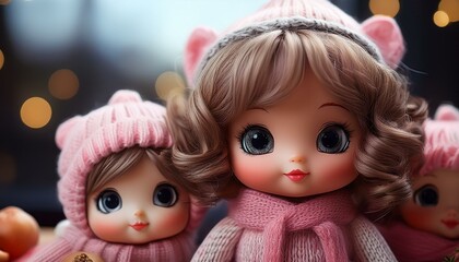 doll on the background