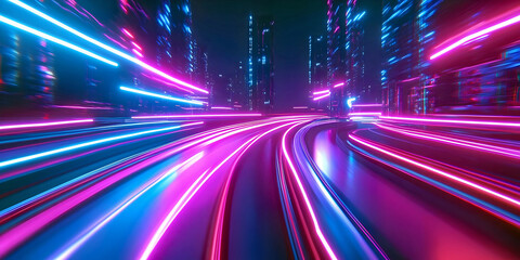 Obraz premium motion blur background, ai generated.