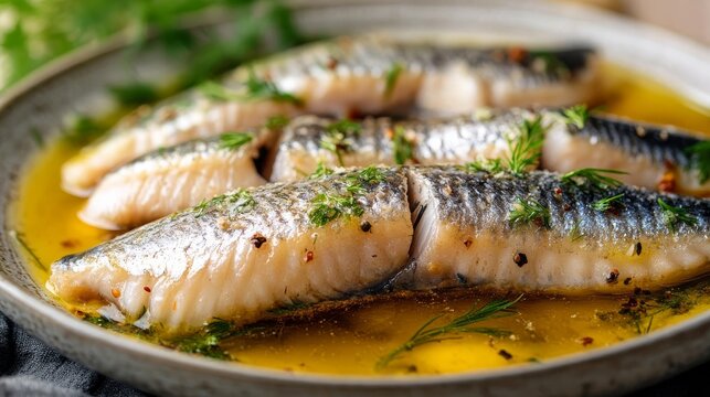 Soaked herring