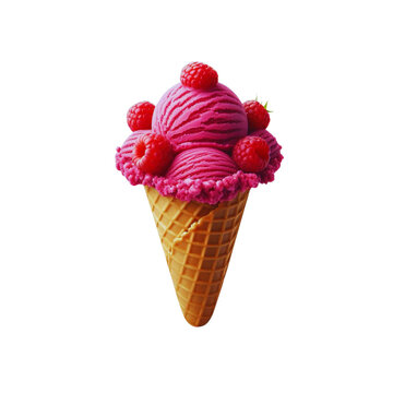 recommend clip art: Delicious Ice-cream isolated on a transparent background. You can use it in your design.