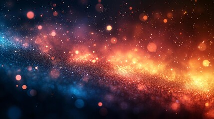 Obraz premium Glittering Abstract Light Background Generative AI