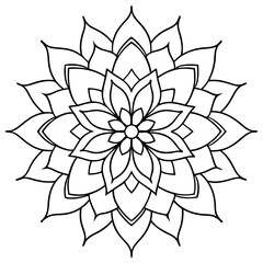 mandala design vector illustration