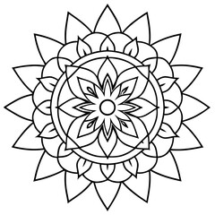 mandala design vector illustration