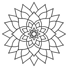 mandala design vector illustration