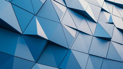 Glowing geometric patterns on a futuristic building facade, architectural glowtime, innovative and bold