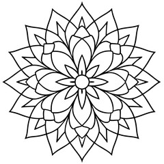 mandala design vector illustration