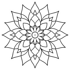 mandala design vector illustration