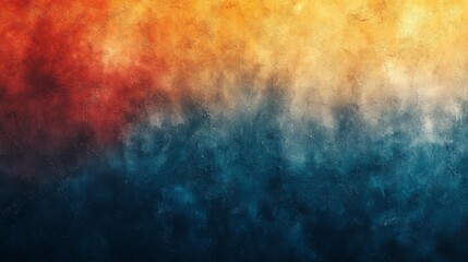 Fototapeta premium Abstract Gradient Texture with Warm and Cool Tones Generative AI