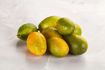 Natural organic sweet and sour Kumquat