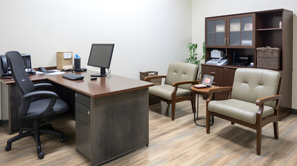 Modern General Practitioners Office: Blending Comfort with Professional Medical Care