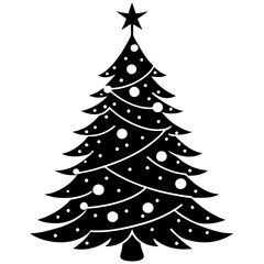 vector christmas tree