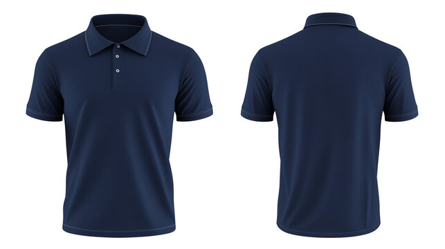 Navy blue polo shirt png hot sale