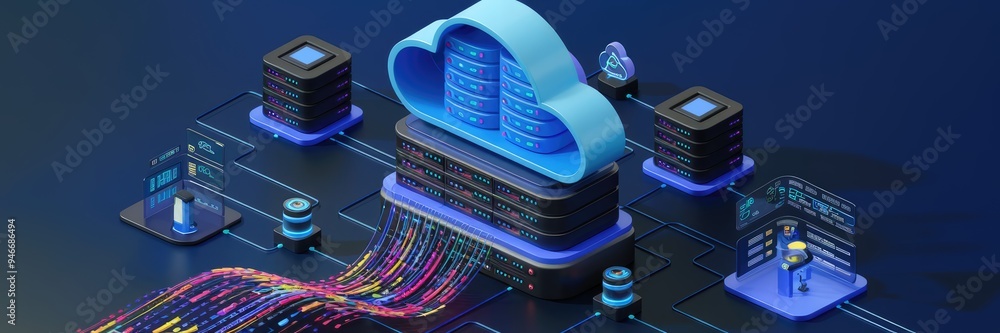 Poster cloud-based system for artificial intelligence data analysis