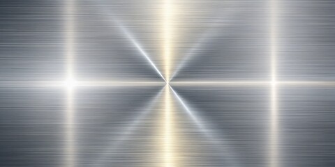 Abstract Metal Texture With Glowing Center, Metal Texture, Brushed Metal, Glowing Light ,
