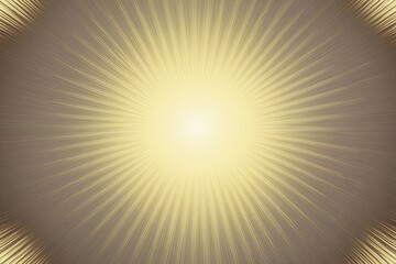 Fototapeta premium Pale Taupe Yellowish Radiant Gradient Background with Lustrous Edge Texture