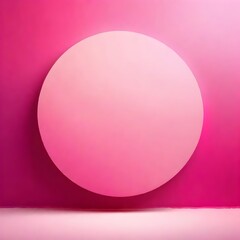 Abstract Pink Circle Painting Geometric Round Artwork Digital Background Graphic Colorful Design