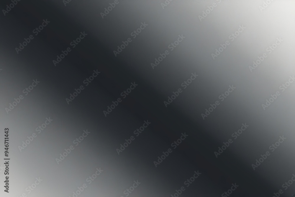 Poster stylish monochrome gradient background in gray charcoal and silver with smooth noise texture