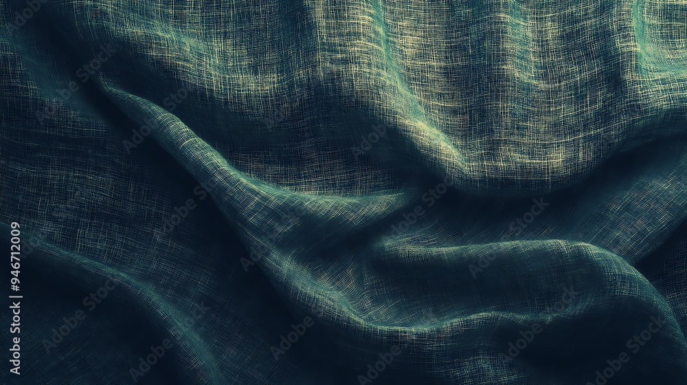 Poster a soft fabric texture background with a clear, smooth area for text placement