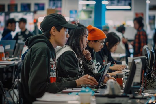 Candidates showcase their skills in competitive environments