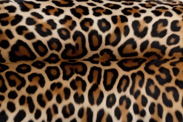 Detailed Close-Up of Distinctive Clouded Leopard Fur Patterns and Textures
