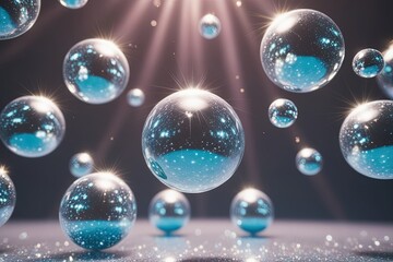 Ions Glimmering in 3D Simulation with Shimmering Clarity and Radiance