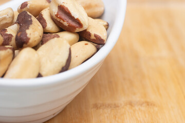 bowl full of Brazil nuts