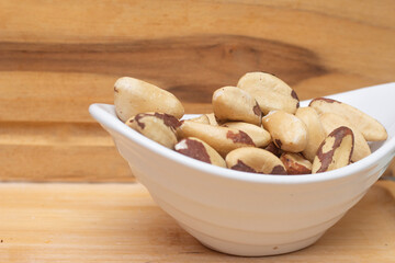 bowl full of Brazil nuts